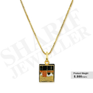 Khana Kaba Locket with Singaporian Chain